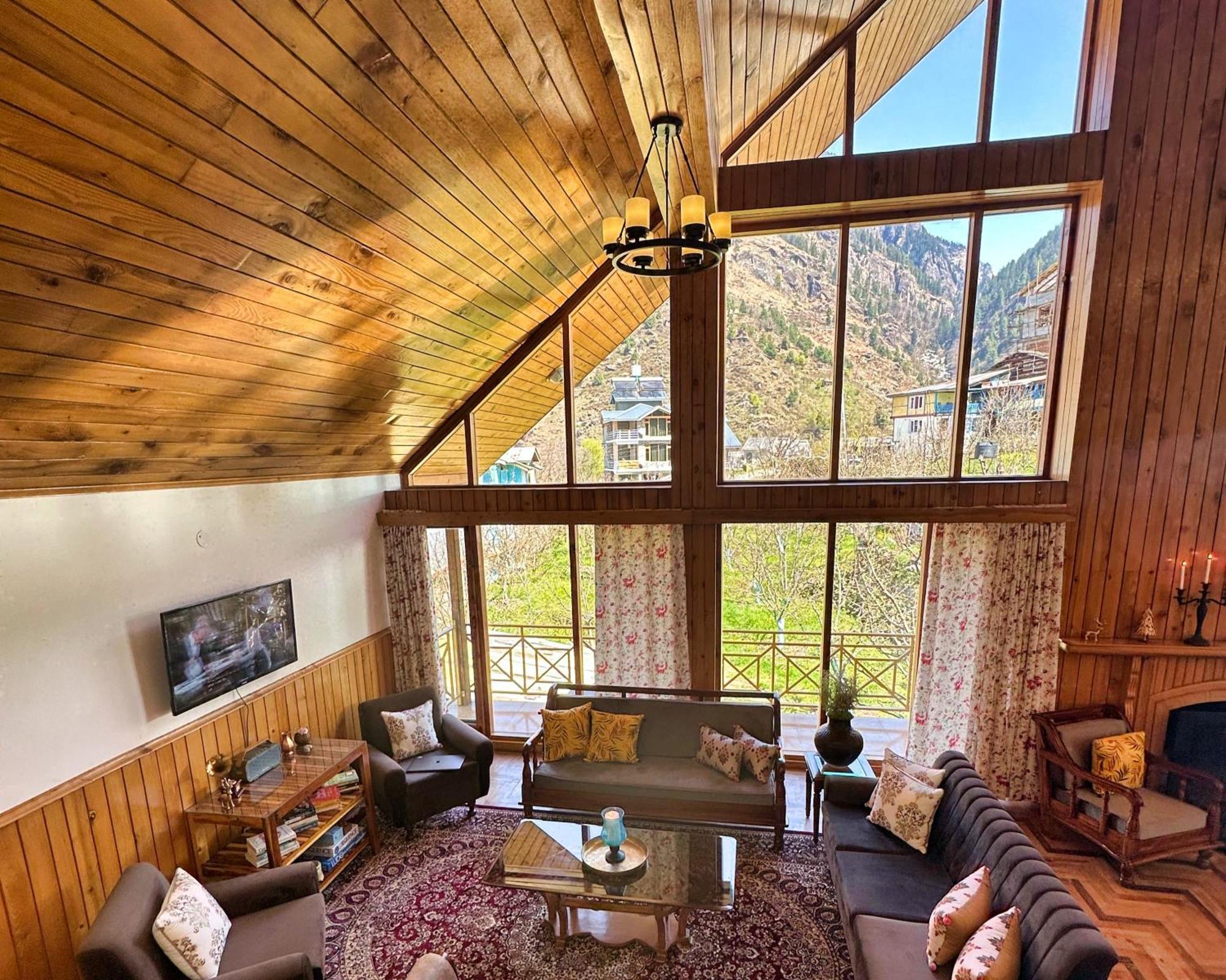 The Wooden Chalet, Manali Dış mekan fotoğraf